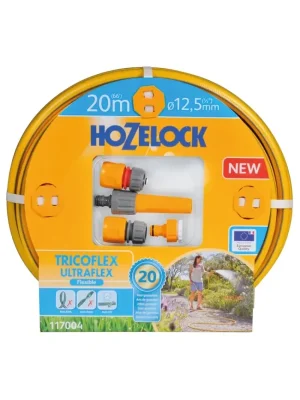 Abverkauf Ultraflex Hose Starter Set 12,5 mm Zavlažovací hadice 20 m HOZELOCK 117004