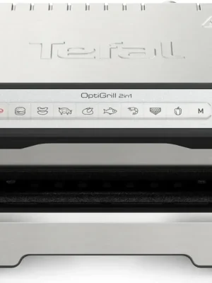 OptiGrill 2v1 Elektrický kontaktní gril, nerezový TEFAL GC773D30 Nur Für Kurze Zeit