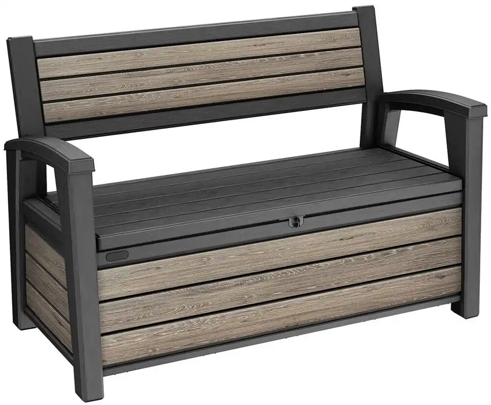 Deco garden Zahradní lavice 227 l, ashwood KETER 261850 Super-Preis