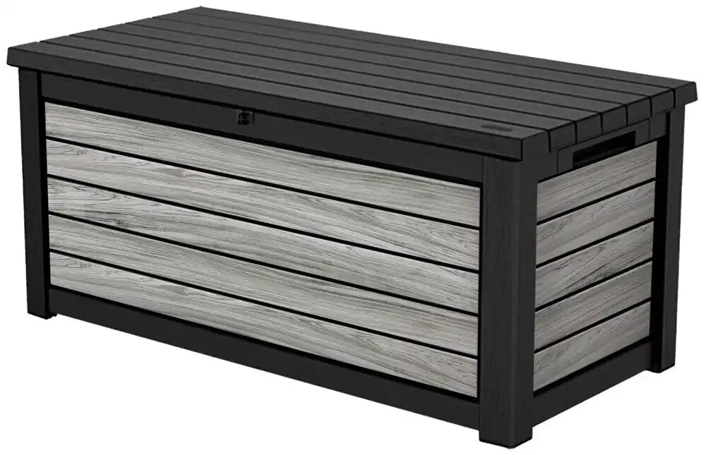 Preisreduziert Signature horizontal Zahradní úložný box 630 l, storm grey KETER 263822