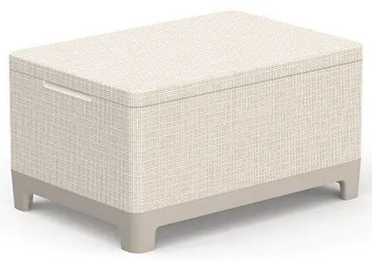 Must-Have Scandi Box Zahradní stůl, Pebble Grey/Soft beige KETER 264052