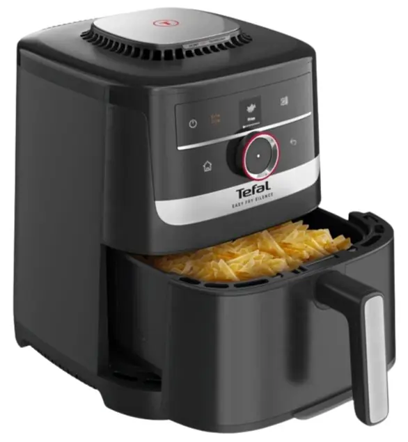 Easy Fry Silence Horkovzdušná fritéza 5 l, černá TEFAL EY5728E1 Finale Aktion