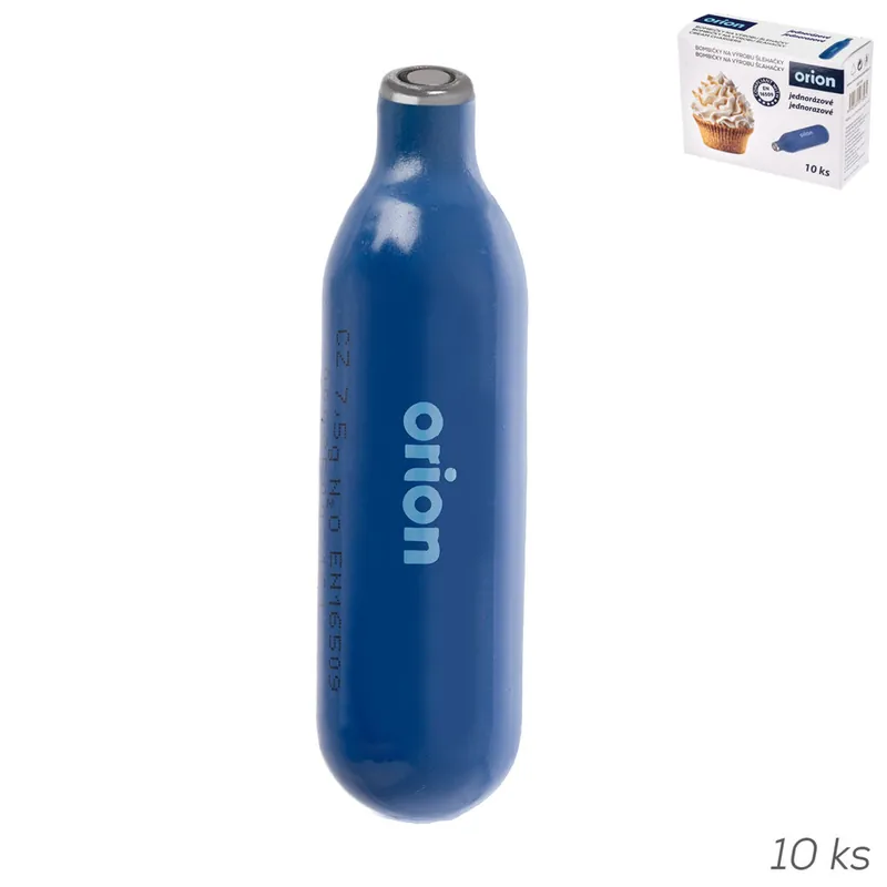 Dela Bombička N2O šlehačka 10 ks jednorázová ORION 180549 Neue Kollektion