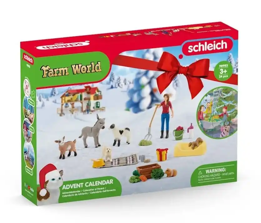 Adventní kalendář Domácí zvířata SCHLEICH 102698983 Heißes Angebot