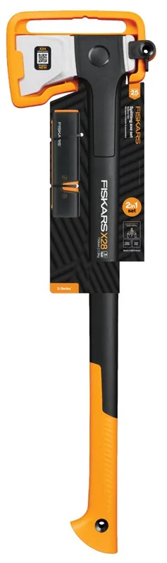 Neu Im Sortiment Štípací sekera (M) X28 + Xsharp™ ostřič nožů a seker FISKARS SET 1075433