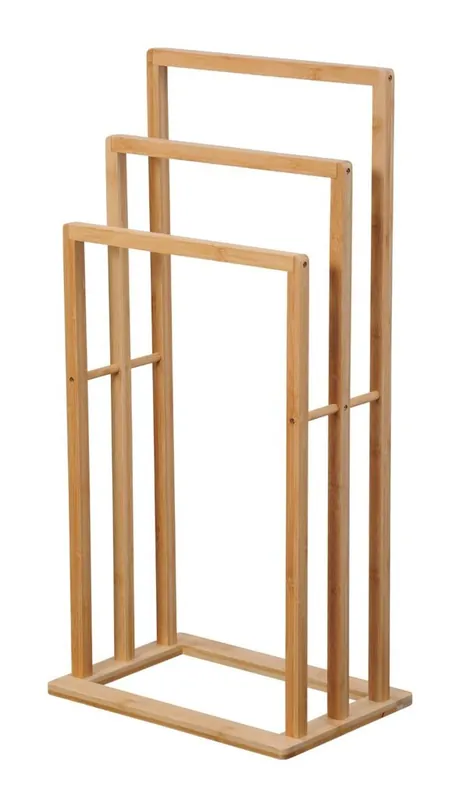 Expressversand Třípatrový držák na ručníky 40 x 82 x 27 cm, bambus KESPER 19432