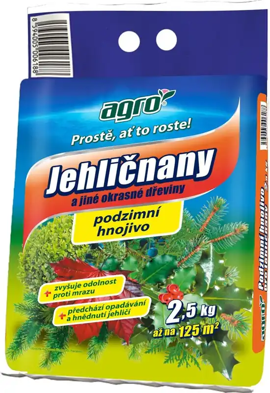 Echt Podzimní hnojivo pro jehličnany 2,5 kg AGRO 000329