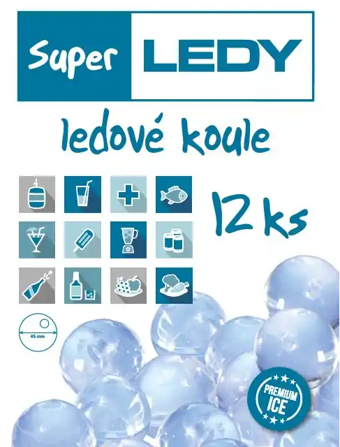 Preisknaller Ledové koule 12 ks SuperLEDY