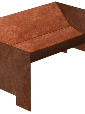 Strato Zahradní ohniště 50 x 70 x 30 cm, corten CORGARDEN 1018 Sichere Zahlung