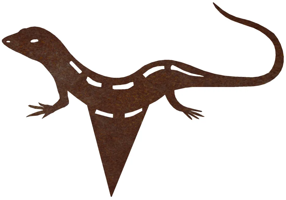 Zahradní dekorace ještěrka 23 x 15 cm, corten CORGARDEN 1046 Angebot